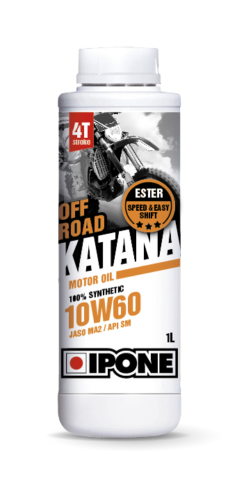 aceite lubricante para motor katana off road 10w60 - 1l de ipone