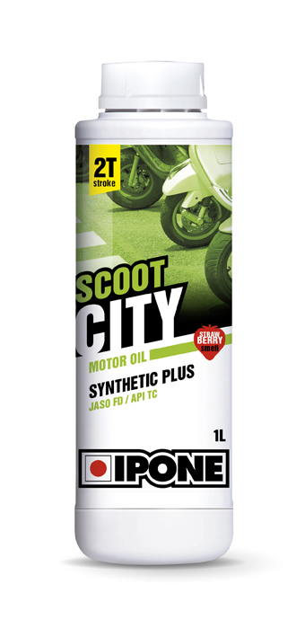 IPONE Aceite lubricante para motor SCOOT CITY FRAISE - 1L de la marca IPONE - Bild 1 von 1