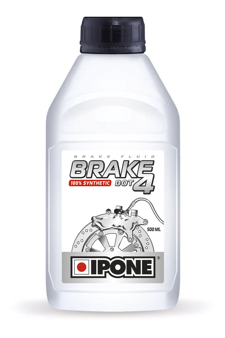 líquido de frenos brake dot 4 - 500ml de ipone