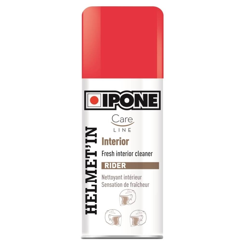 limpiador de cascos ipone helmet'' int 150 ml - limpieza y cuidado del interior de tu casco