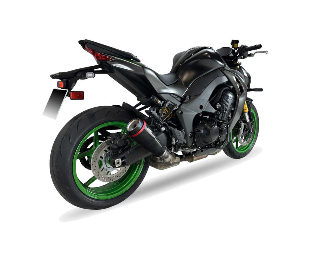 tubo de escape silenciador de carbono xtrem slip-on