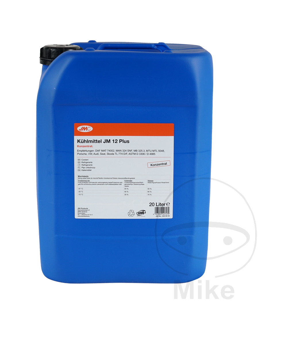 refrigerante liquido con anticongelante concentrado 20 l grifo 6502007 12 plus jm 12+