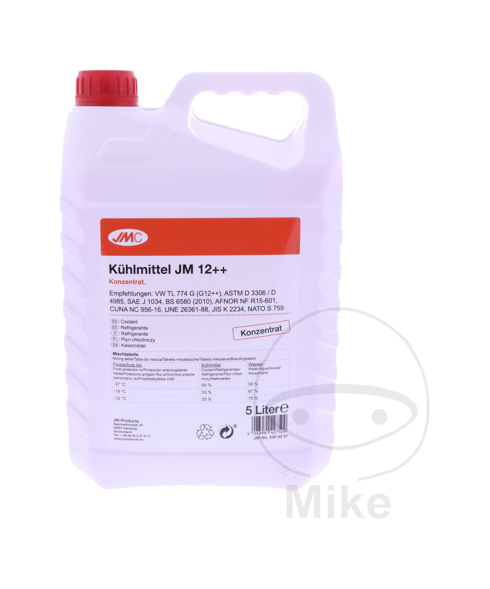 refrigerante con anticongelante 5 l jm 12++