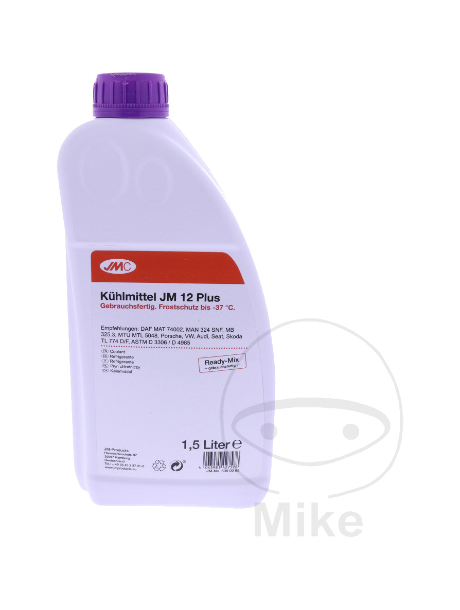refrigerante liquido con anticongelante líquido mezcla preparada 1.5 l ready-mix 12 plus jm 12+