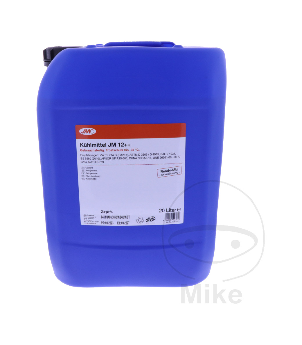refrigerante con anticongelante mezcla preparada 20 l ready-mix jm 12++