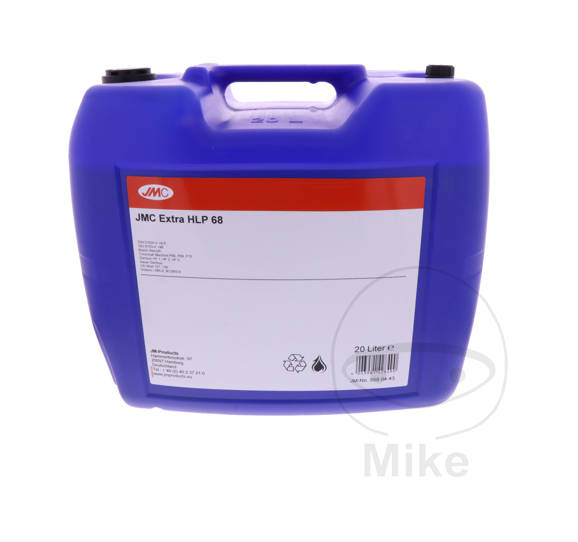 aceite hidráulico hlp 68 20 l extra