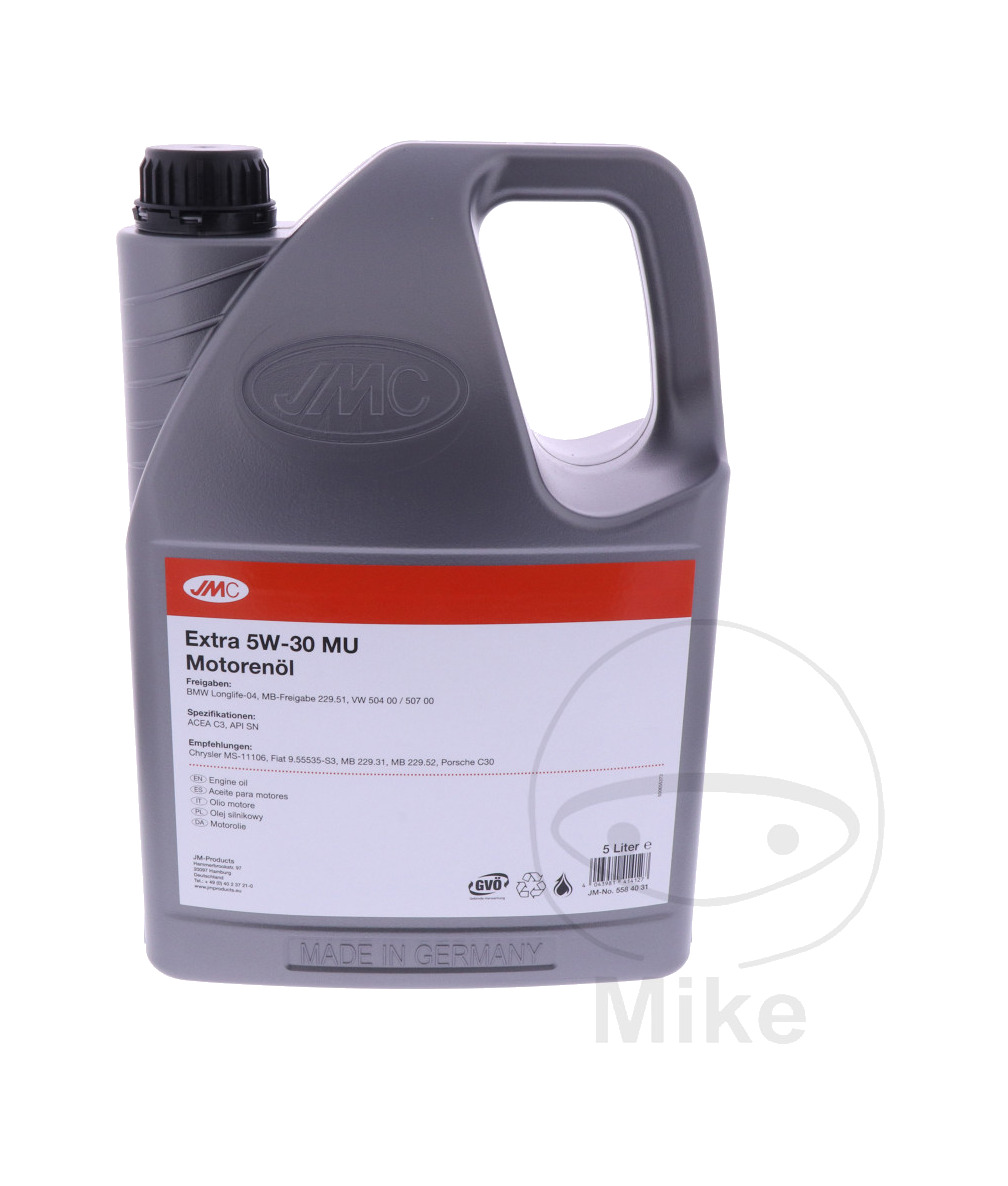 aceite motor 5w30 mu 5 l extra altn: 5580163 de 5w-30