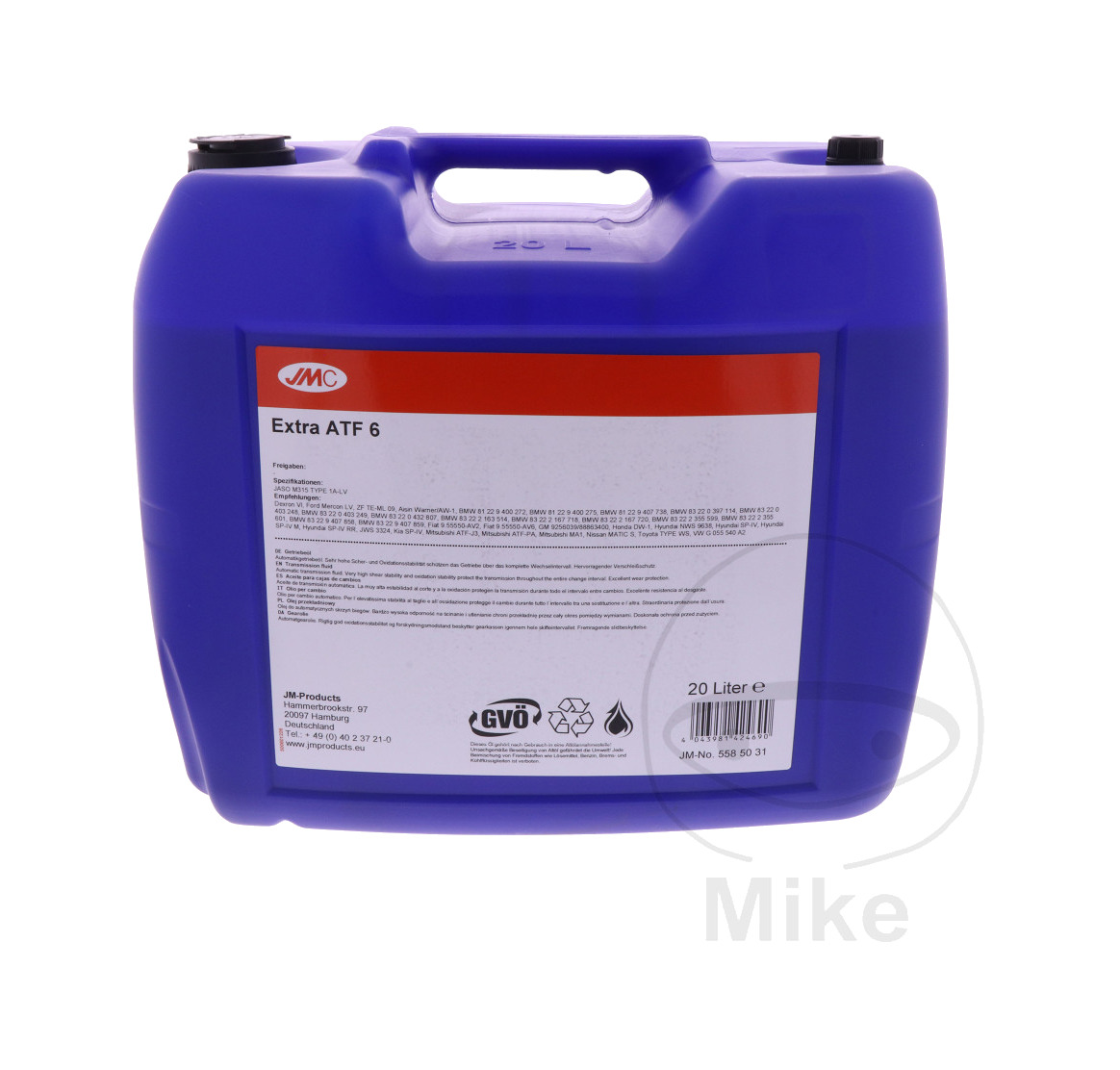 aceite engranaje transmisión atf 6 20 l extra