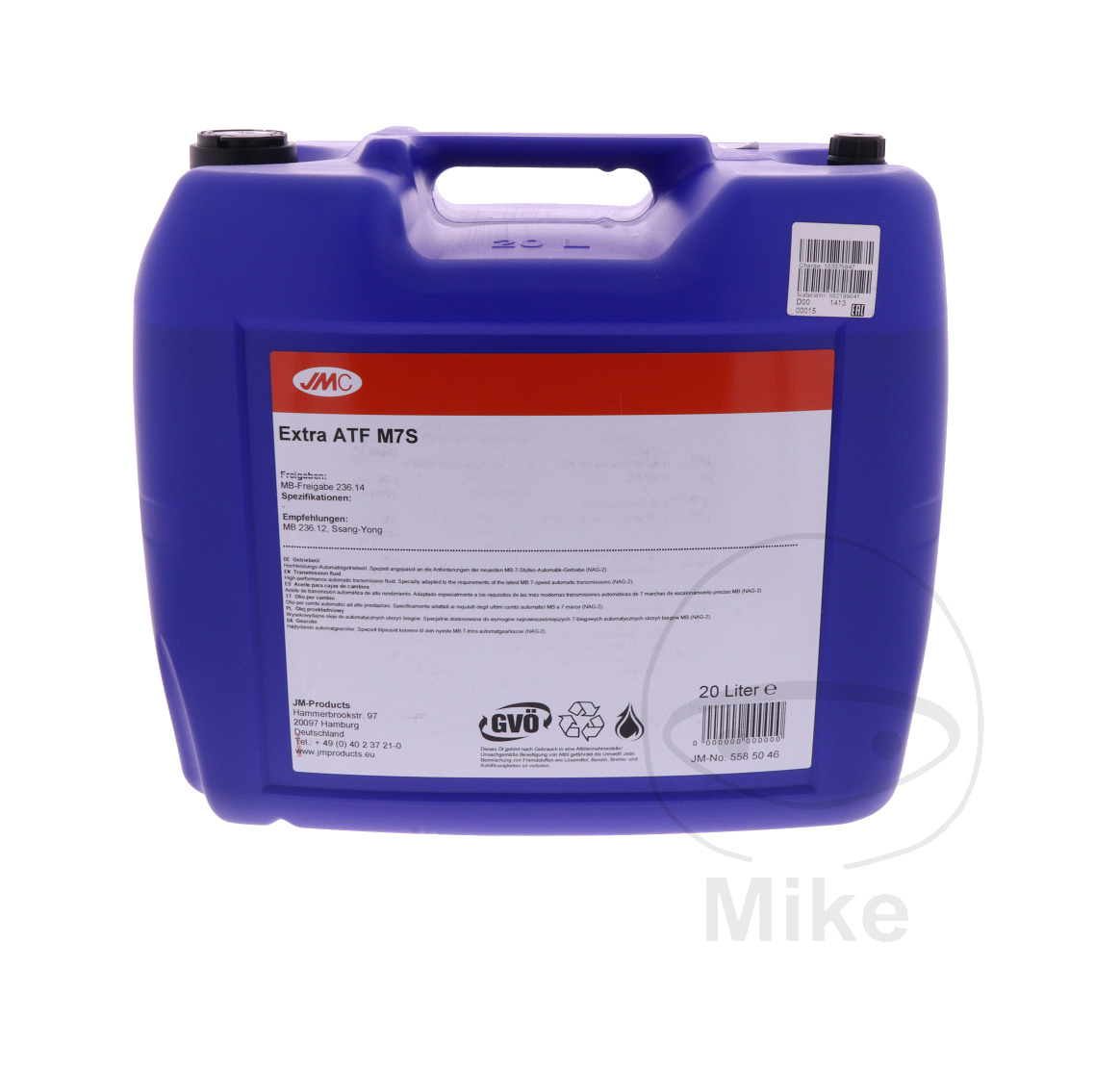 aceite engranaje transmisión atf m7s 20 l extra