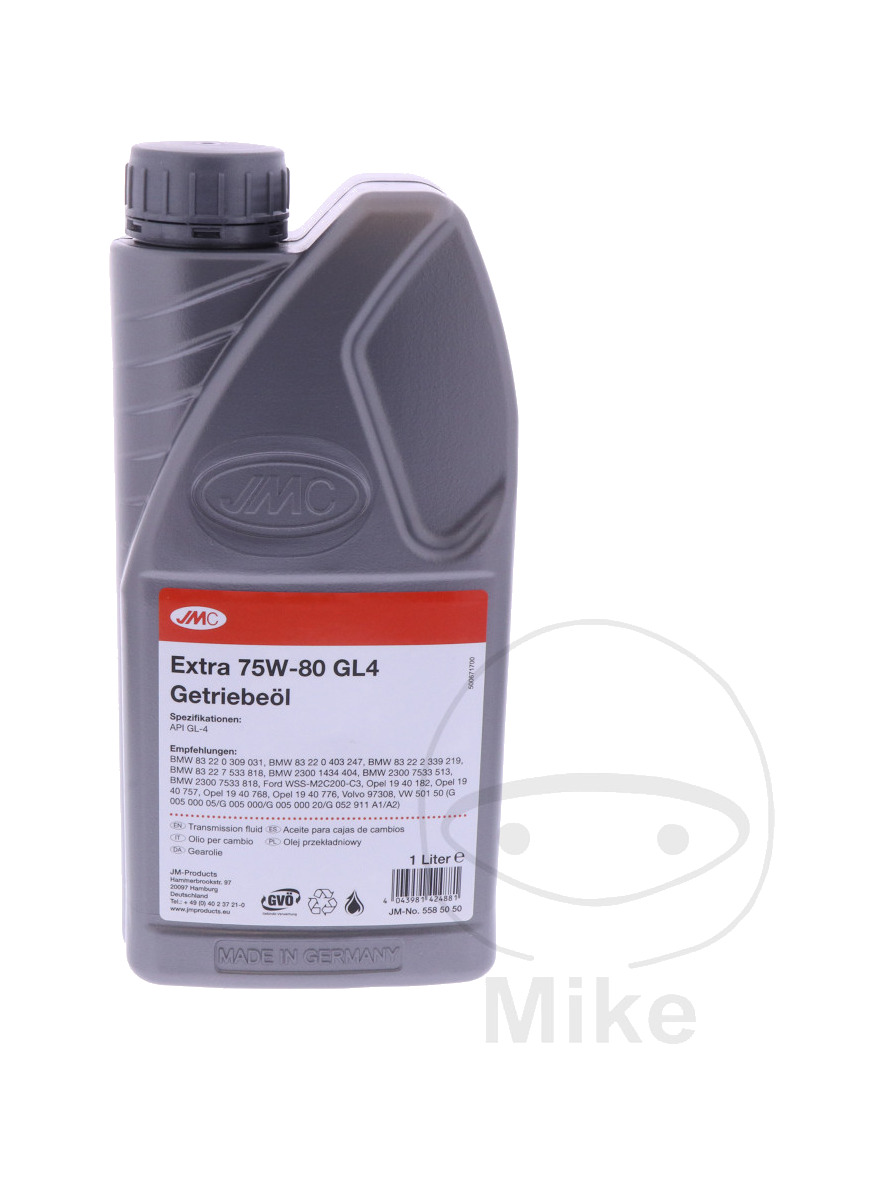 aceite para engranajes gl4 75w80 1 l extra 75w-80