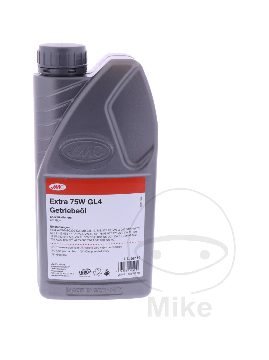 aceite engranaje gl4 75w 1 l extra getriebeöl