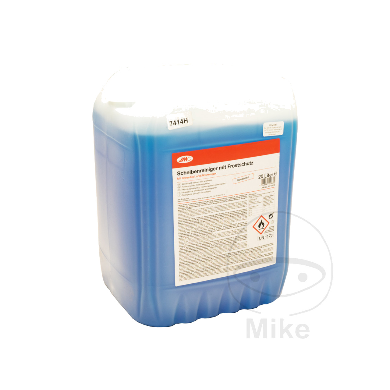 lavaparabrisas con aroma citrus y anticongelante con grifo 20l 6502028