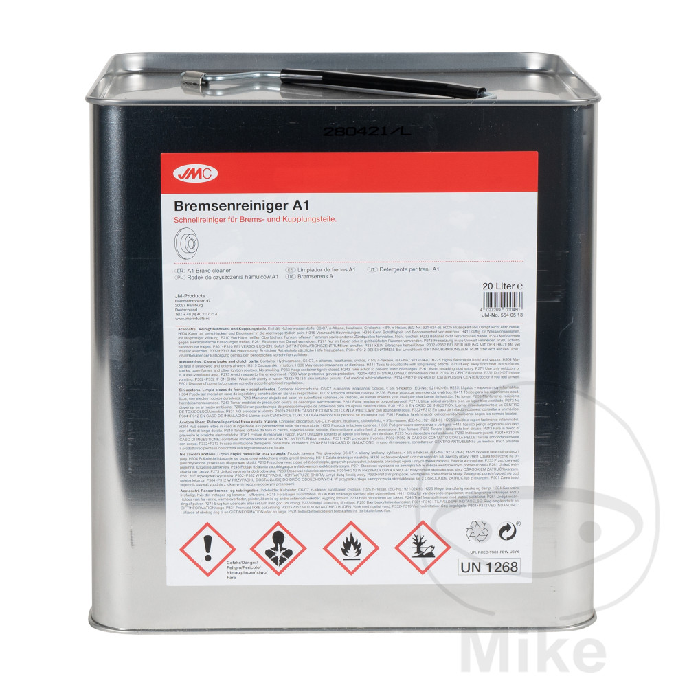 limpiador de frenos a1 20l altn: 5540510
