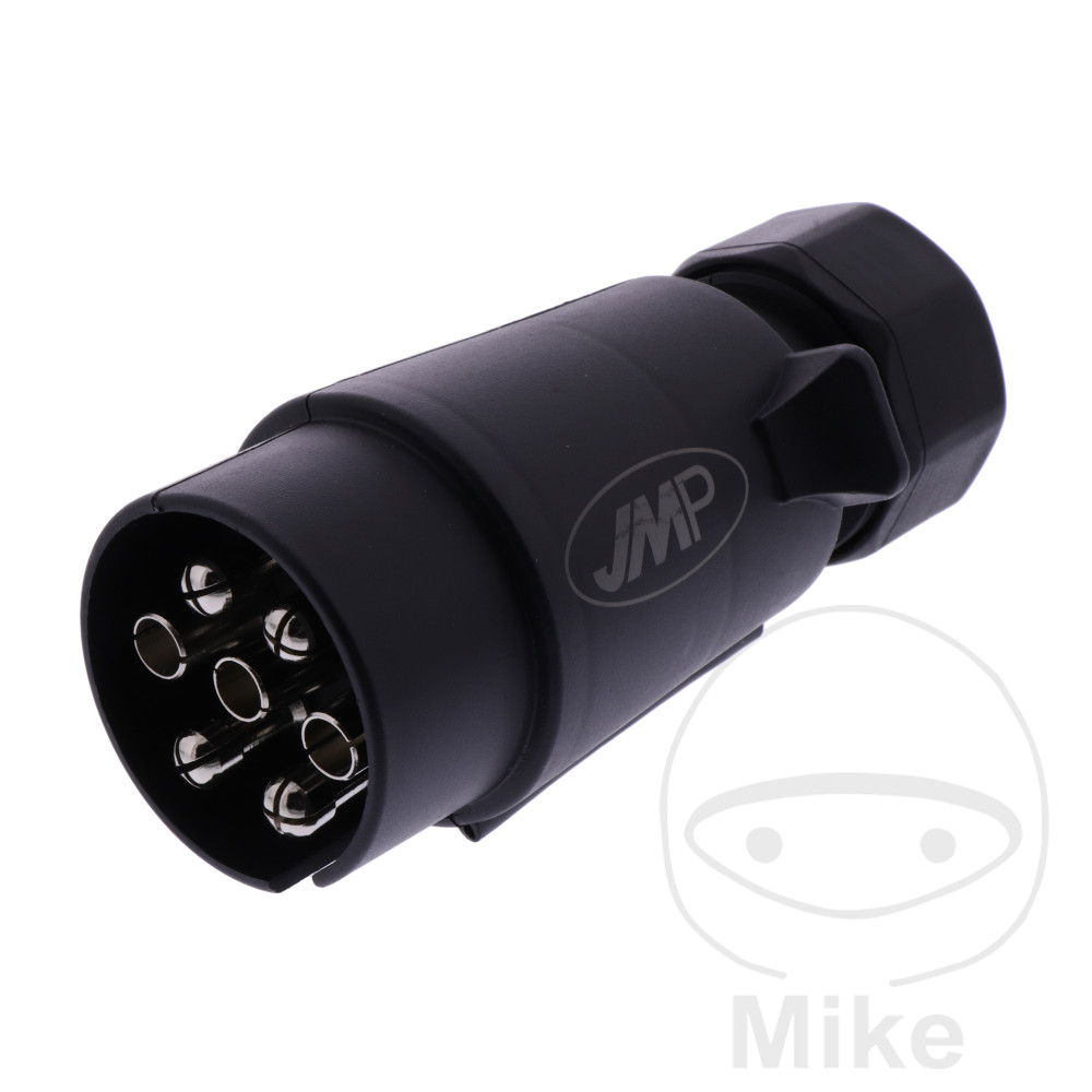 conector enchufe remolque 7 polos cierre a presión 12v