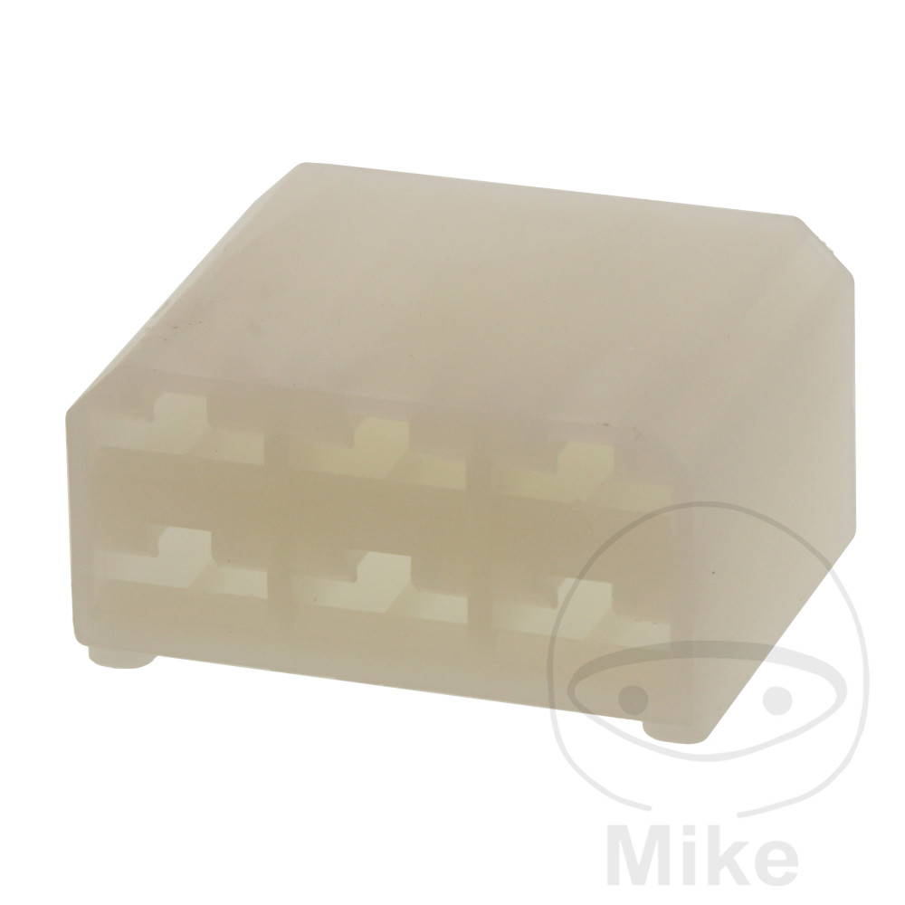 carcasa hembra de enchufe plano 6 polos