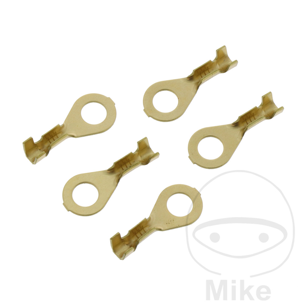 Kit De 260 Cosses à Anneau – Cuivre étamé, Sections 0,5-6 Mm², Diamètres M4/M5/M6/M8, Pour Bricolage