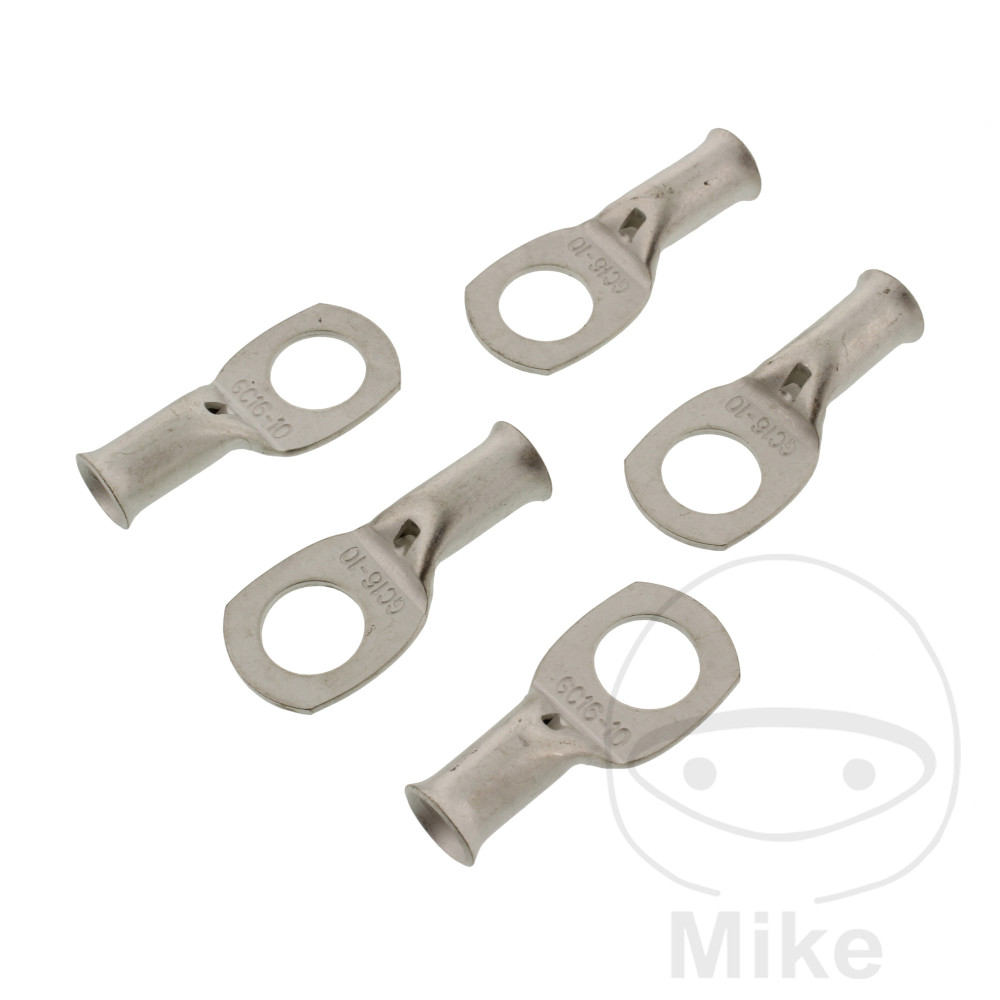 pack 5 terminales de cable para tornillo 16.0 m10