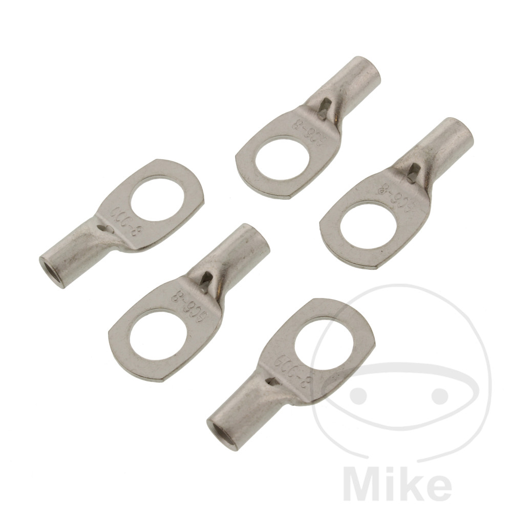 pack 5 terminales de cable para tornillo 4.0-6.0 m8