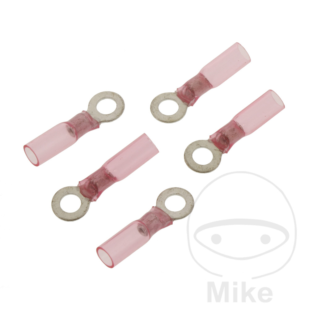 pack 5 terminales de cable para tornillo 0.5-1.5 m4