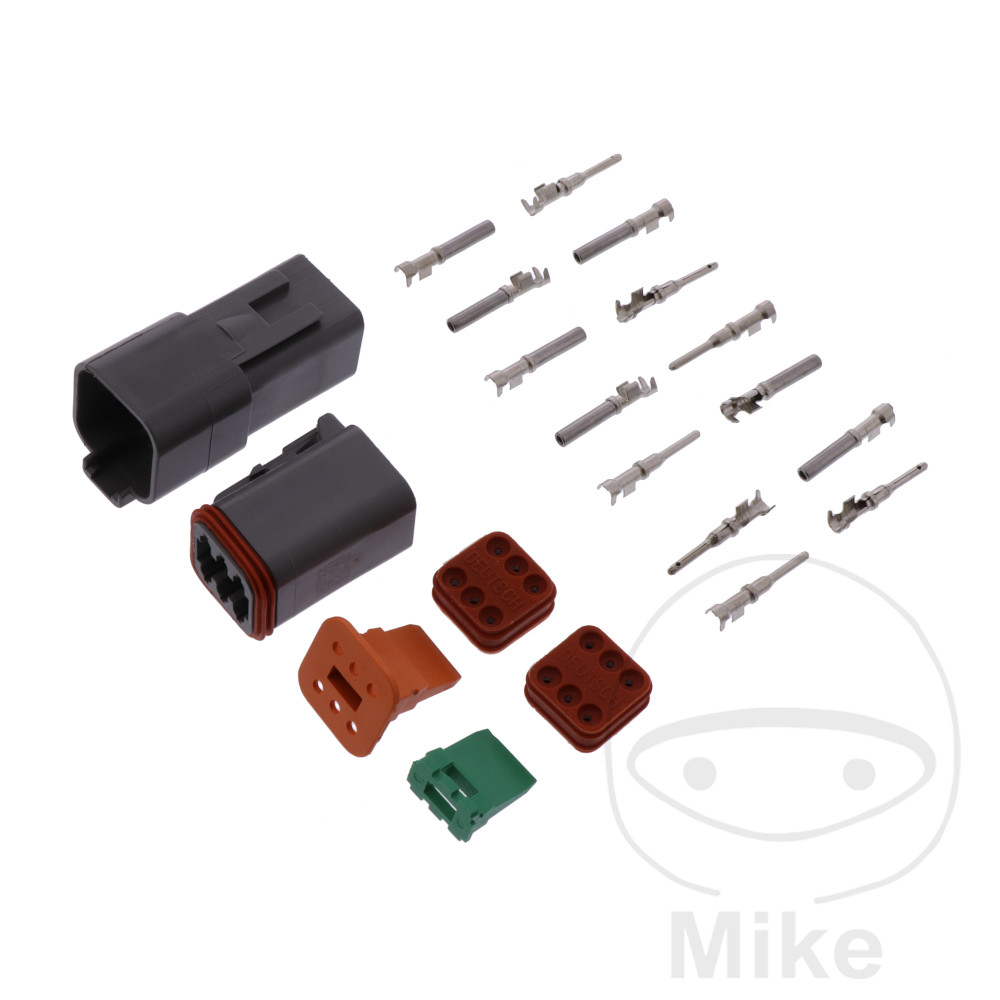 kit completo conectores de 6 polos dt