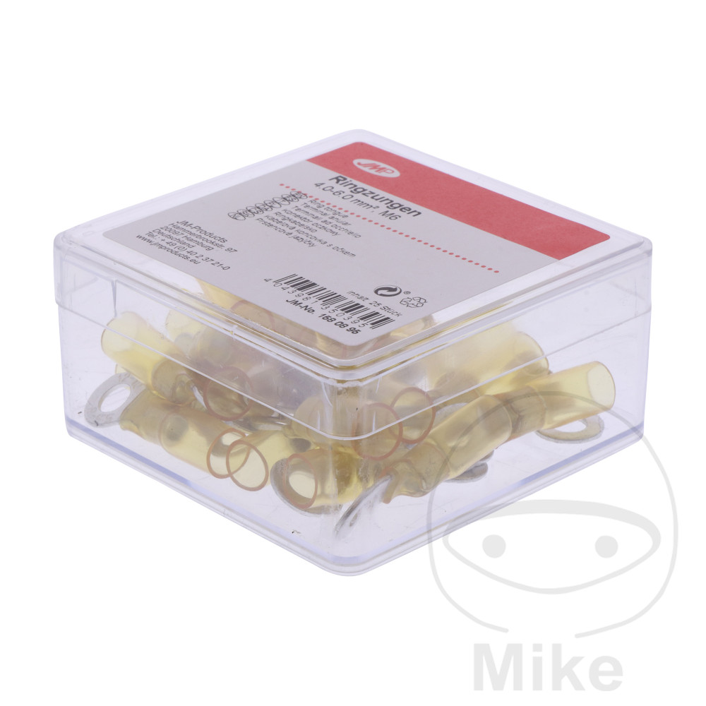 pack 25 terminales de cable para tornillo 4.0-6.0 m6 altn: 1580538