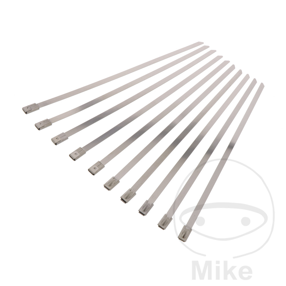 pack 10 bridas para cable 4.45 x 200 mm v2a