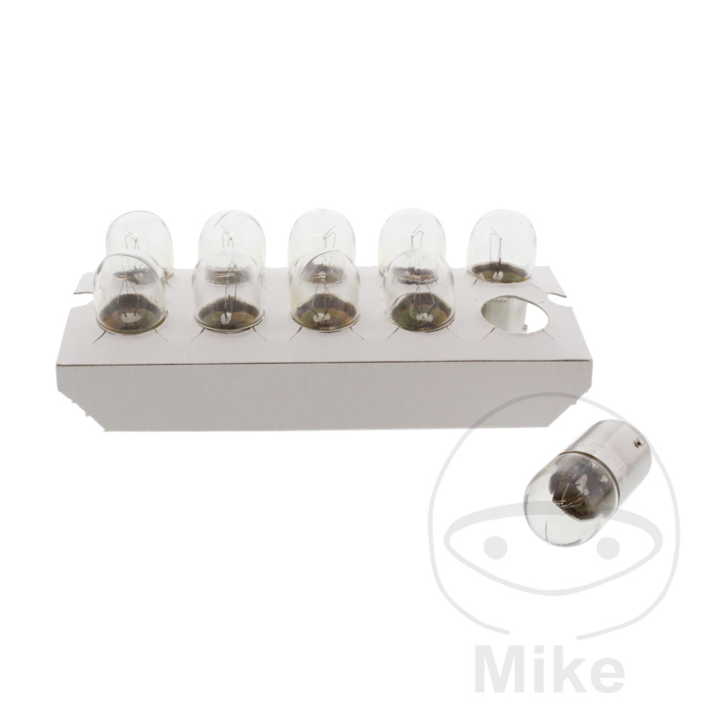 caja 10 lámparas bombilla 24v 10w ba15s 
r10w naos