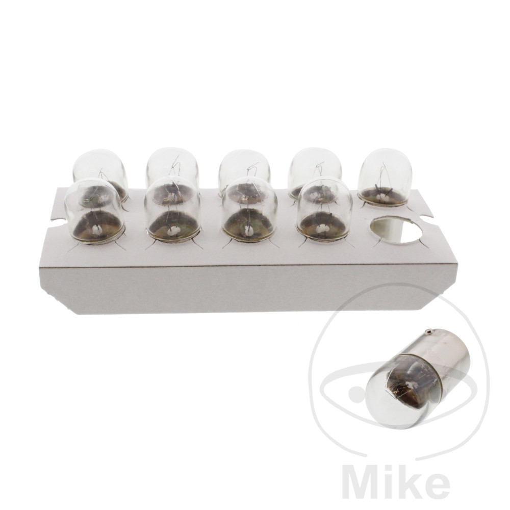 caja 10 lámparas bombilla 24v5w ba15s 
r5w naos