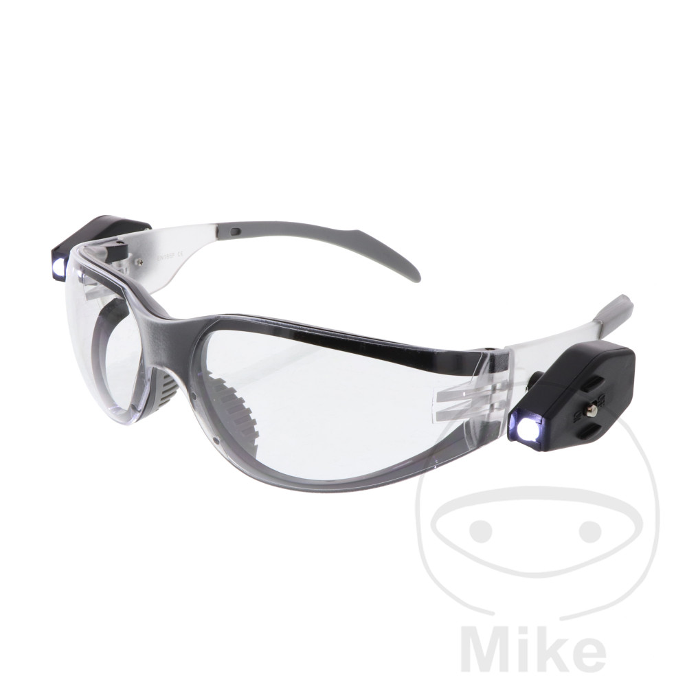 JMP Gafas de seguridad con luz LED eBay