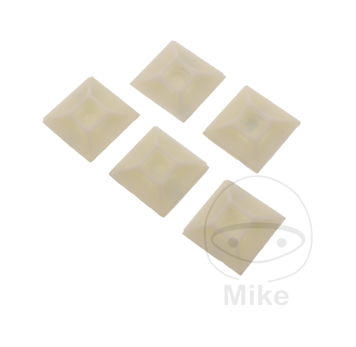 pack 5 portacables adhesivo 27x27