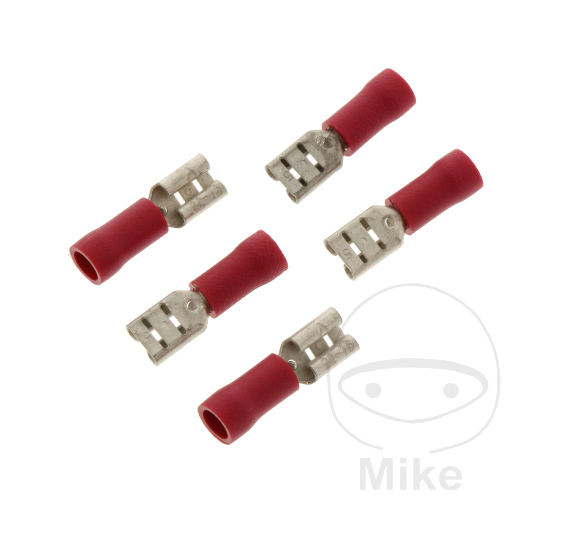 pack 5 conectores de cable hembra de enchufe plano 0.5-1.5 4.8 mm altn: 1580747/770