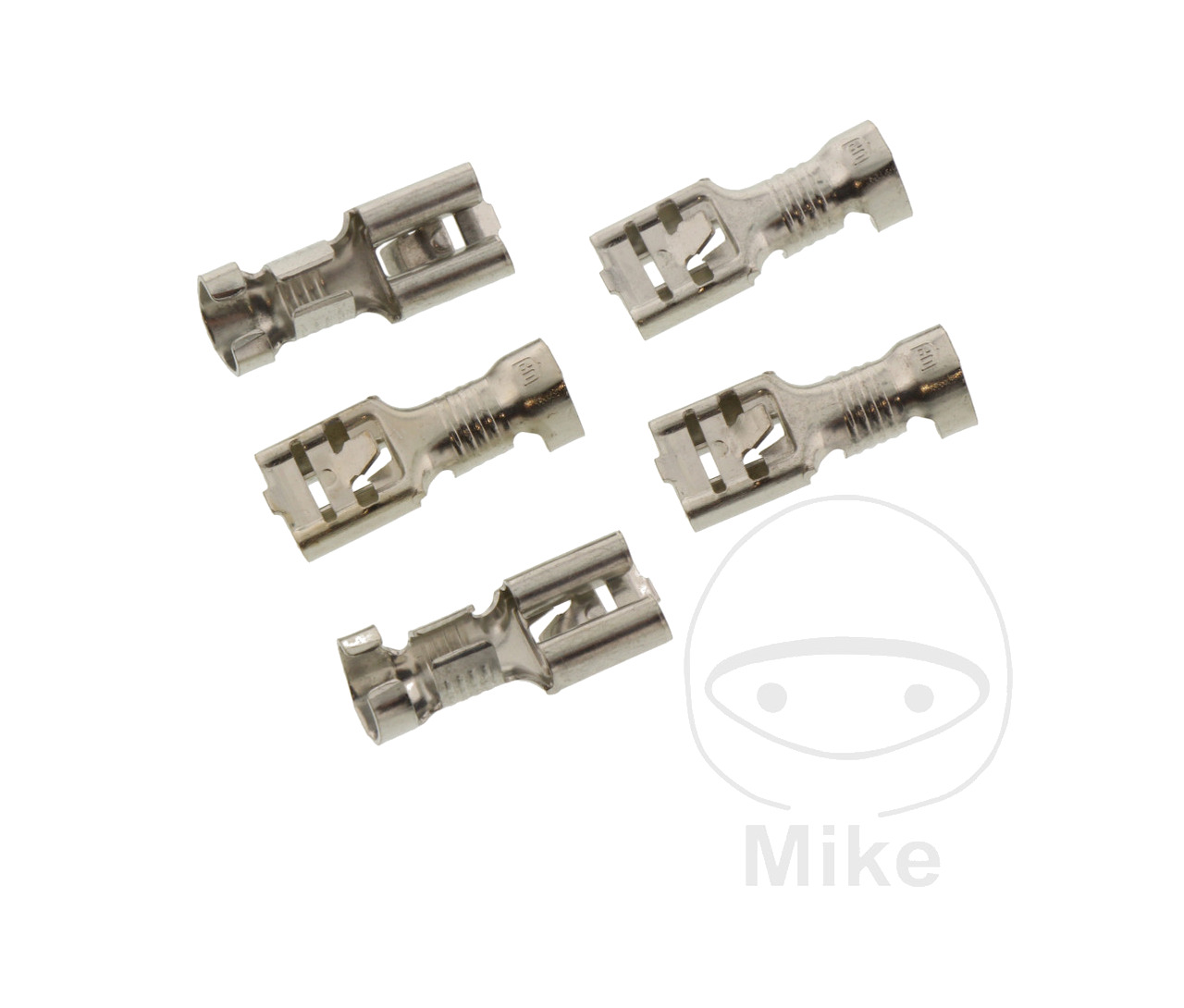 pack 5 conectores de cable hembra de enchufe plano 2.5-6.0 6.3 mm altn: 1580840/783