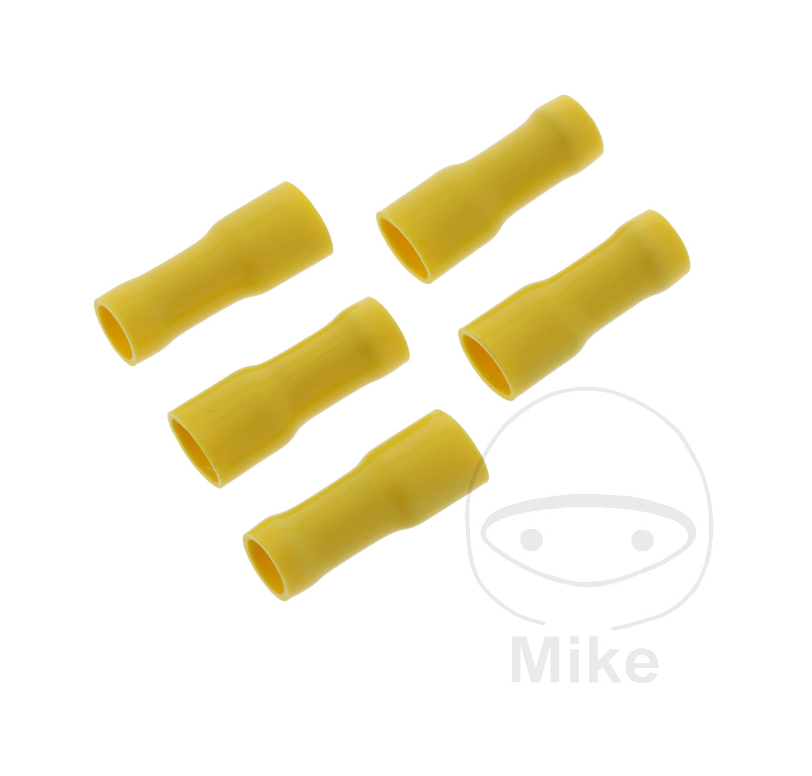 pack 5 conectores de cable hembra de enchufe plano 4.0-6.0 6.3 mm