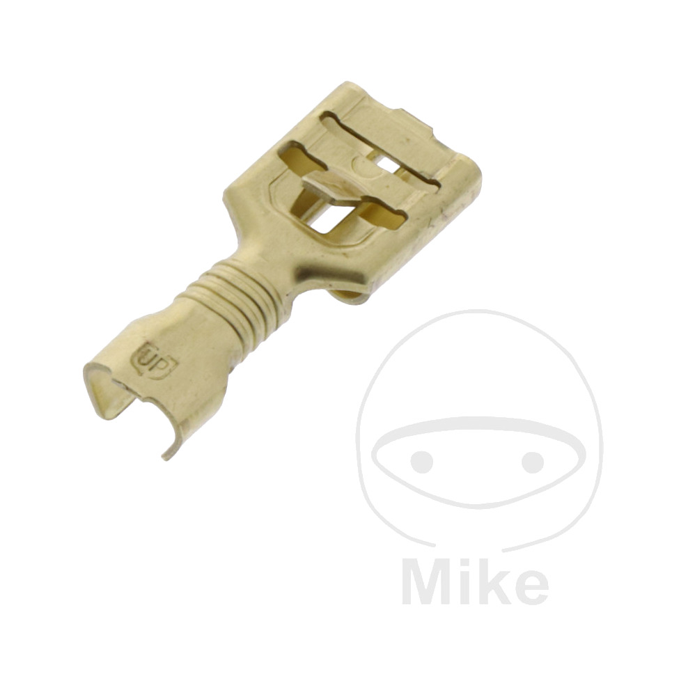 pack 100 conectores de cable hembra de enchufe plano 1.0-2.5 6.3 mm altn: 1580837