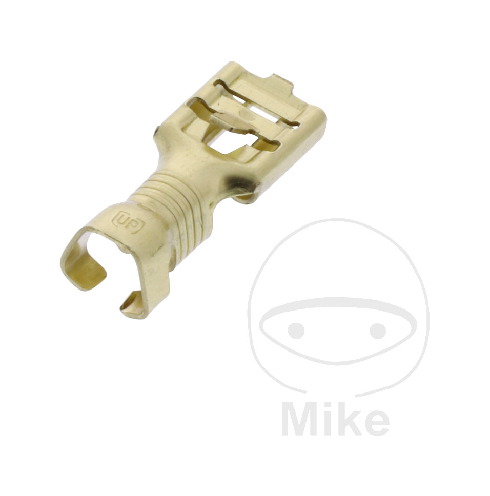 pack 100 conectores de cable hembra de enchufe plano 2.5-6.0 6.3 mm altn: 1580838