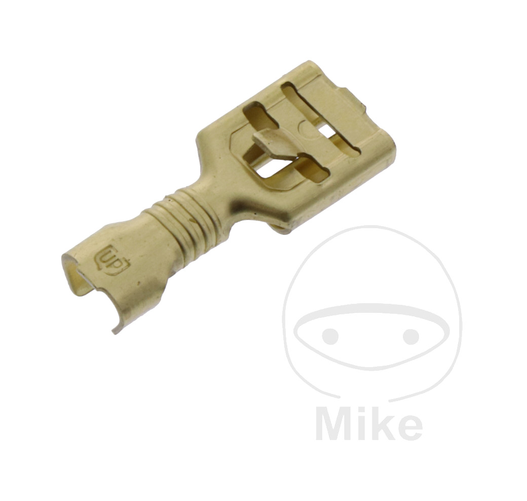 pack 25 conectores de cable hembra de enchufe plano 1.0-2.5 6.3 mm altn: 1580247