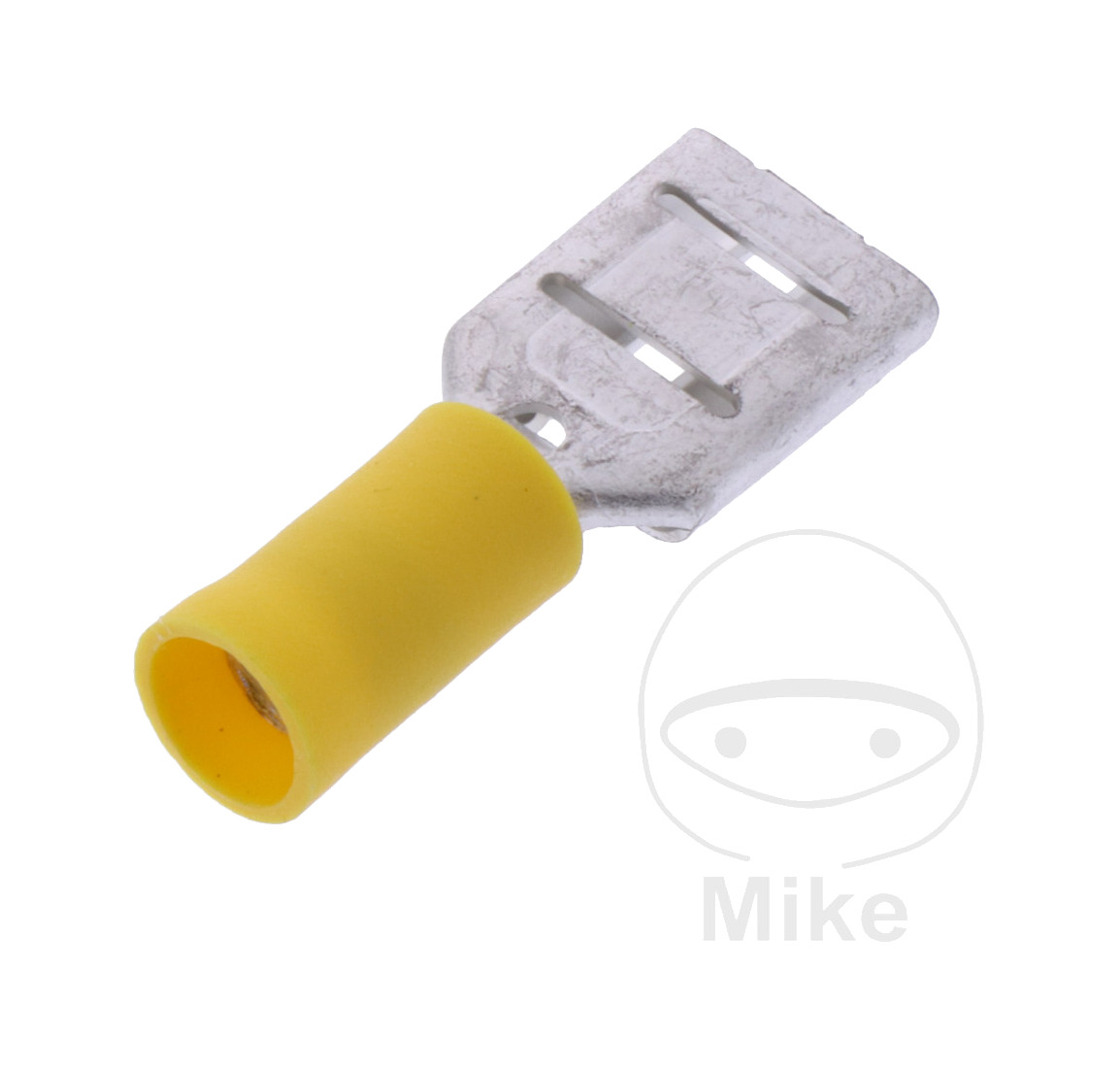 pack 25 conectores de cable hembra de enchufe plano 4.0-6.0 9.4 mm altn: 1580234