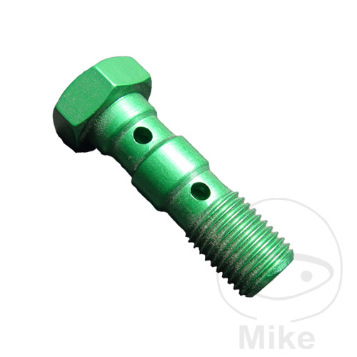 tornillo banjo doble de aluminio 10x1.00