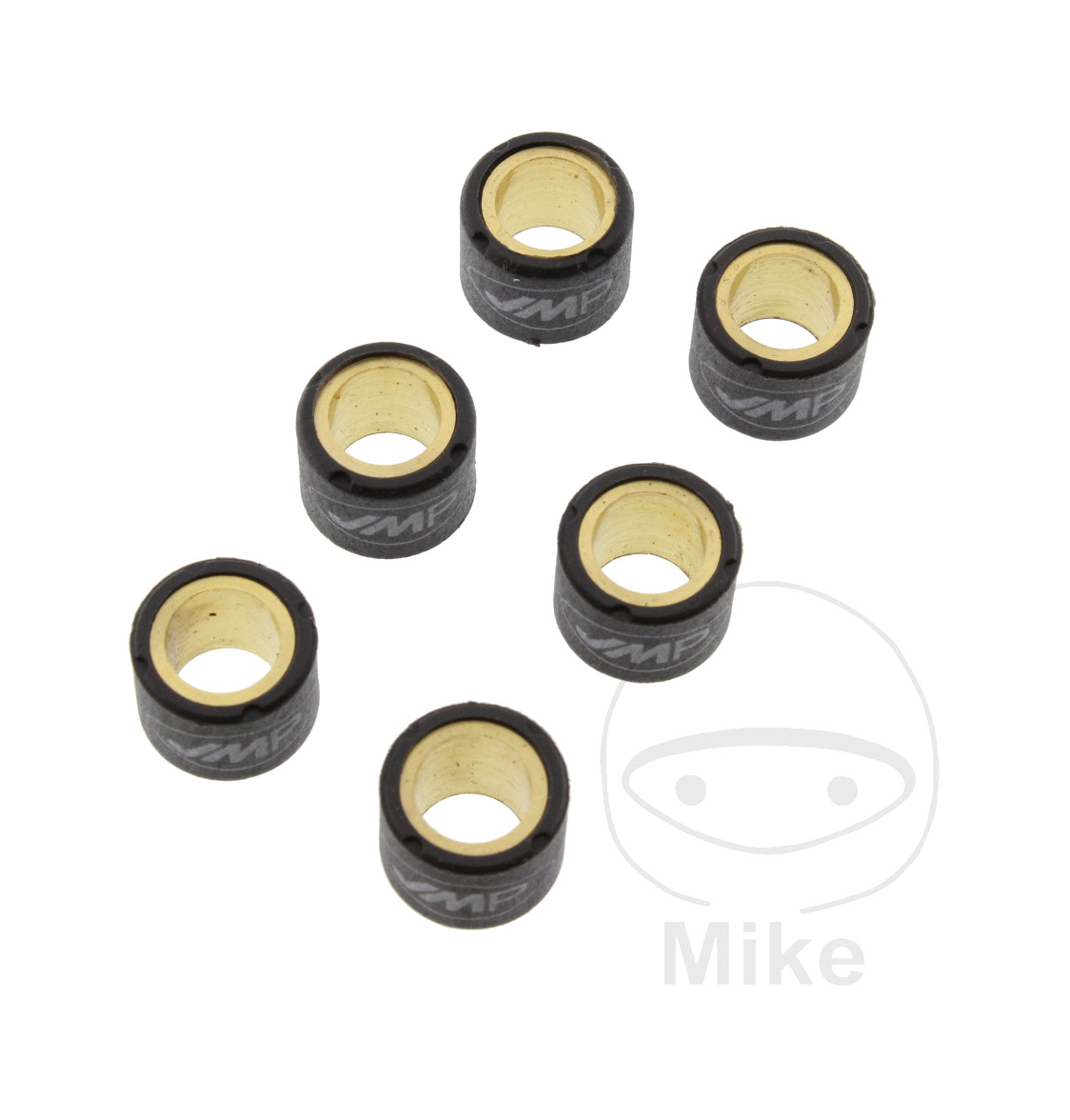 juego 6 rodillos de variador 6.5 g 16 x 13 mm