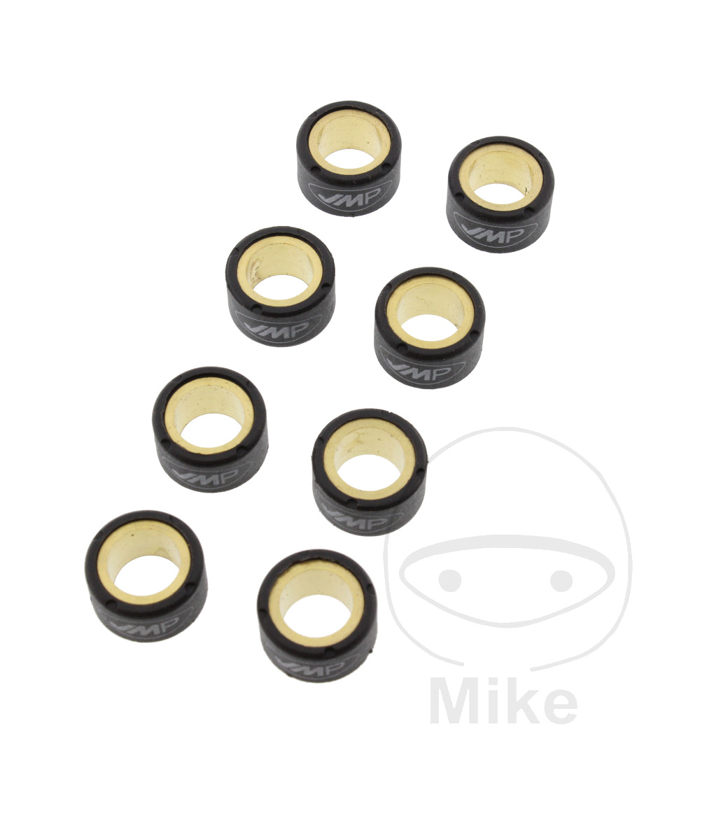 juego 8 rodillos de variador 9.0 g 20 x 12 mm