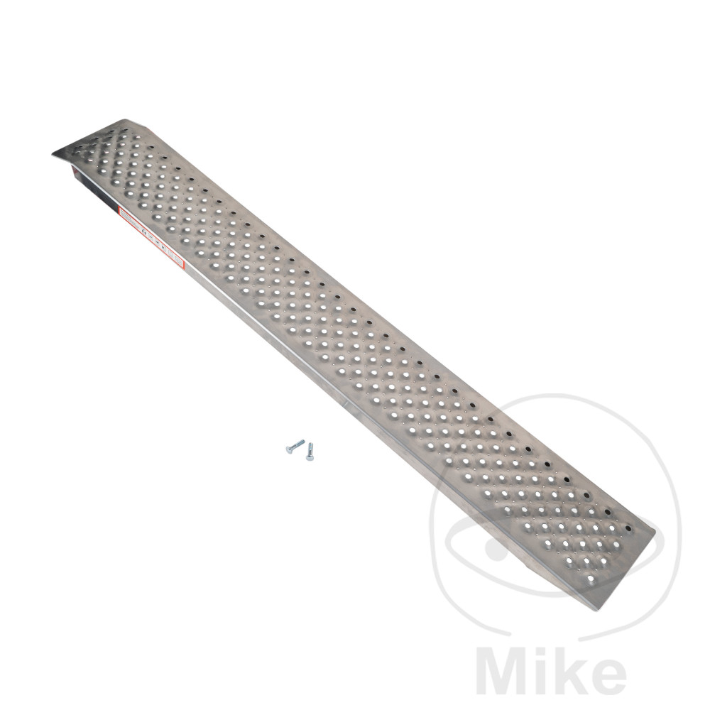 rampa de aluminio fijo para remolque transporte de moto 200 kg 1500x215 mm