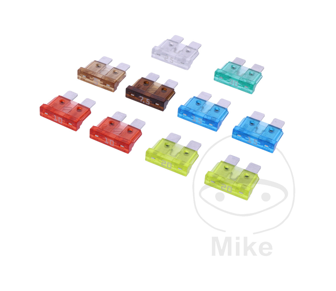 pack 10 fusibles 5-30a