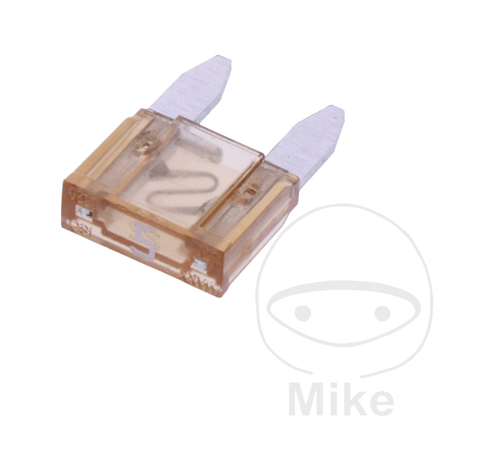 pack 5 mini fusibles planos 5a