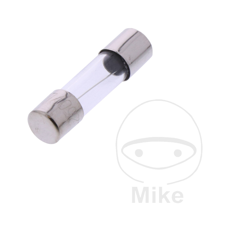 pack 5 fusibles de vidrio 6.3a radio