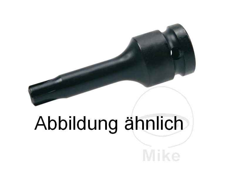 punta de destornillador reforzado ribe 1/2 m6 75 mm