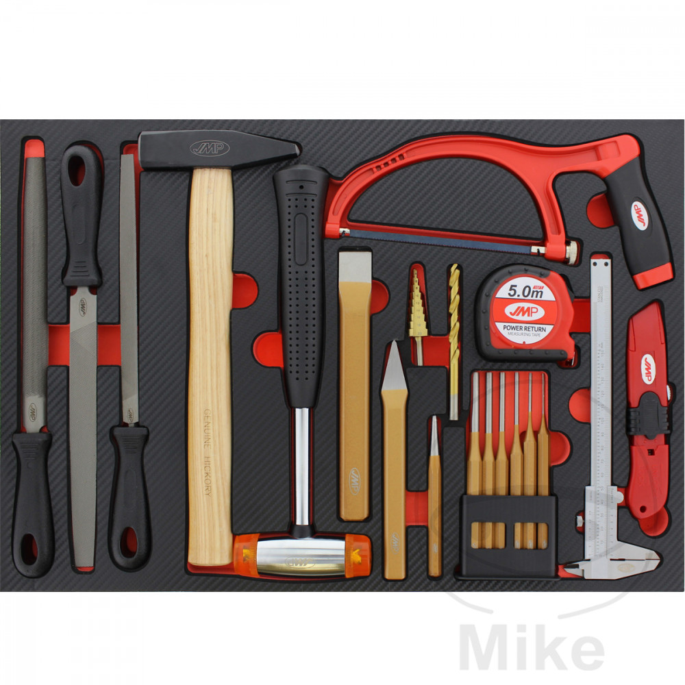 kit 20 herramientas con inserto para carro de herramientas