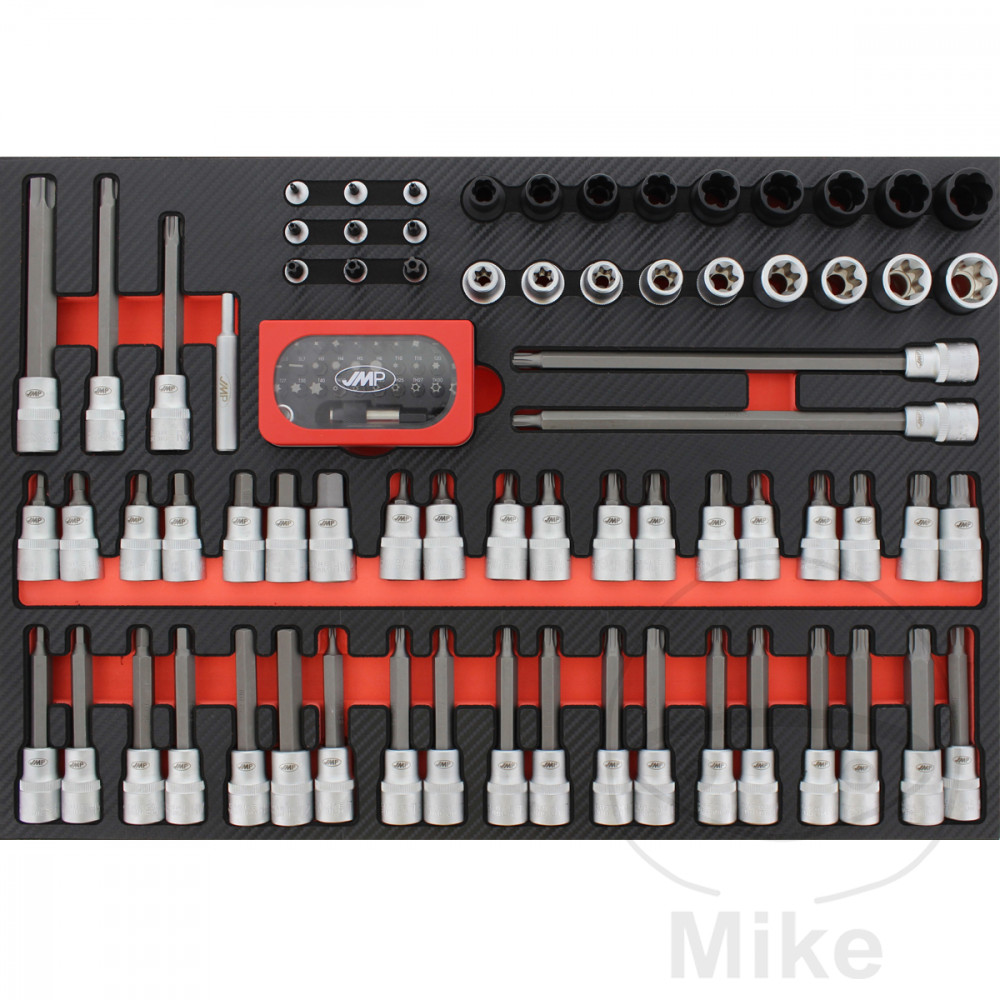 kit 103 herramientas con inserto para carro de herramientas