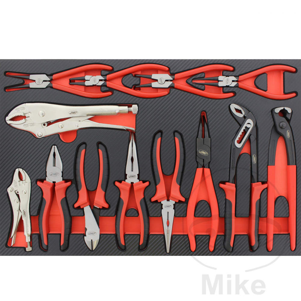 kit 13 herramientas con inserto para carro de herramientas
