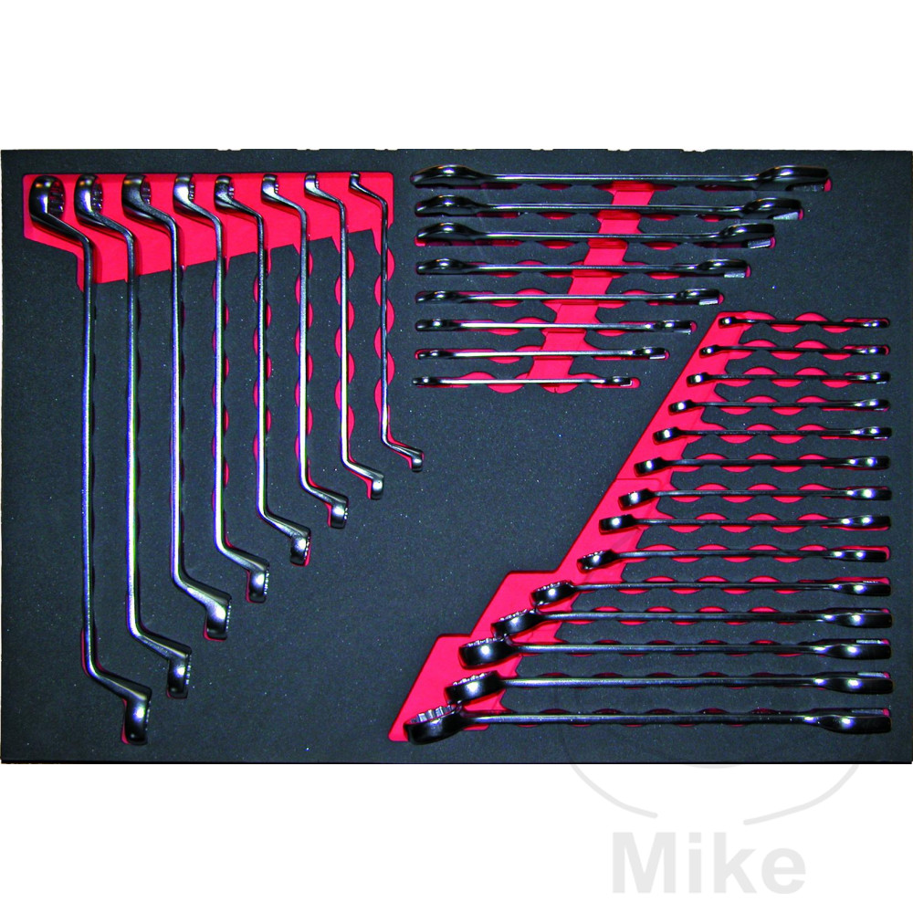 kit 30 herramientas con inserto para carro de herramientas