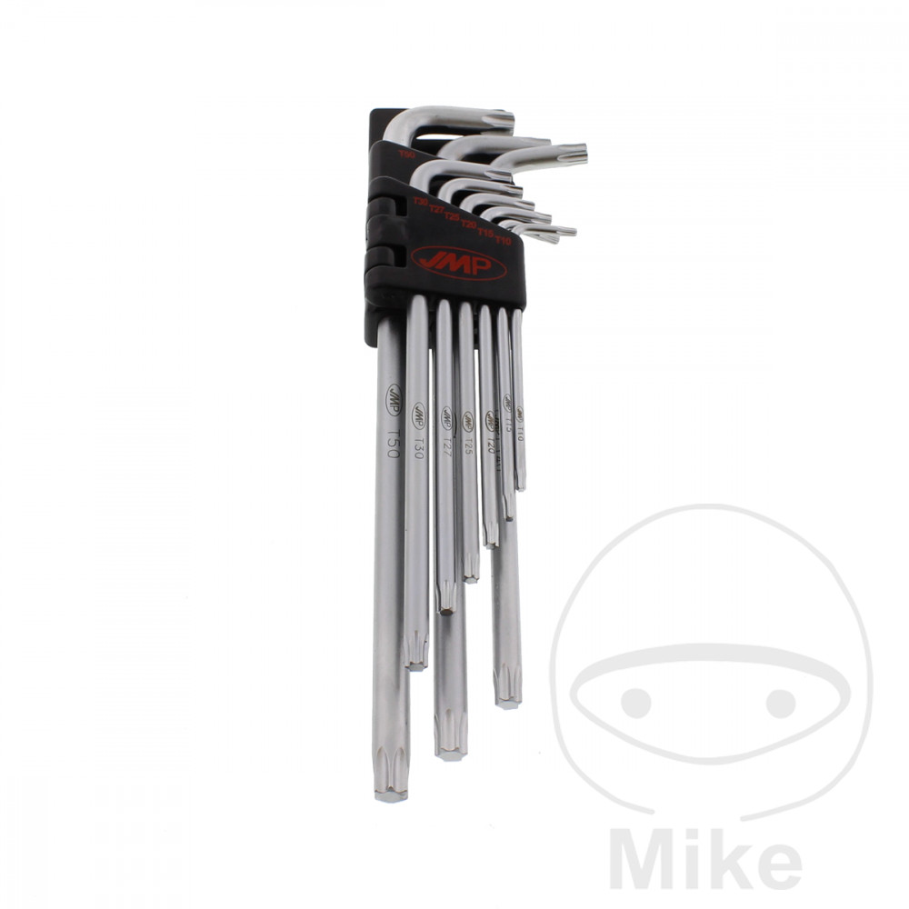 juego 9 llaves torx t10-t50